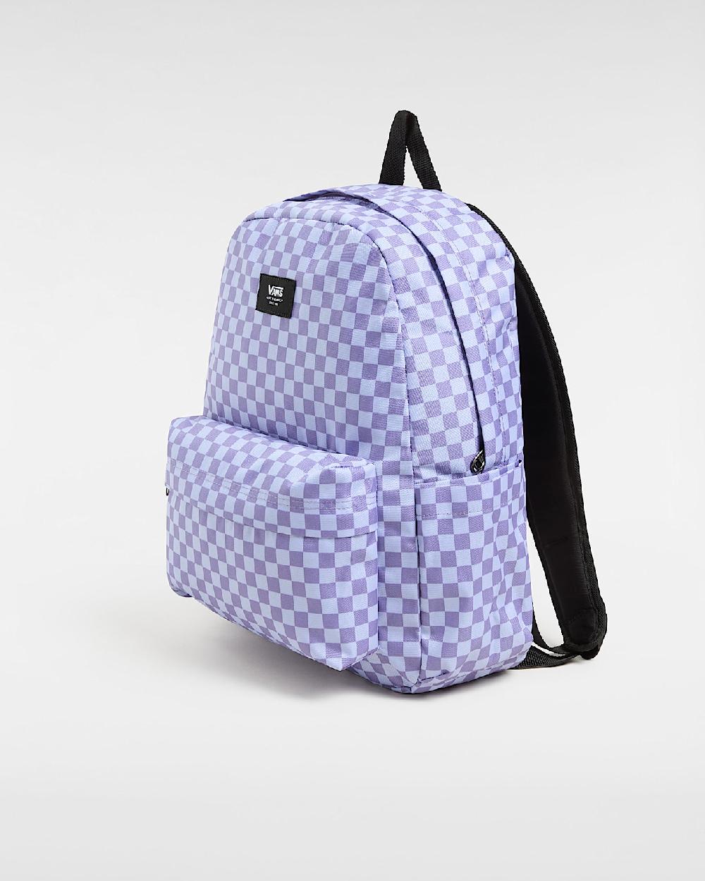 vans Mochila Old Skool Checkerboard en Púrpura| Vans ES Ahorra y exporta