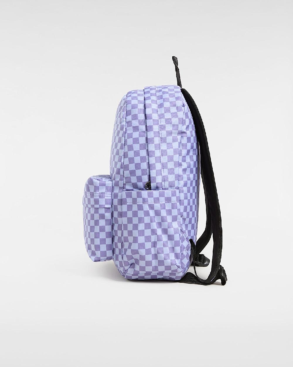 vans Mochila Old Skool Checkerboard en Púrpura| Vans ES Ahorra y exporta