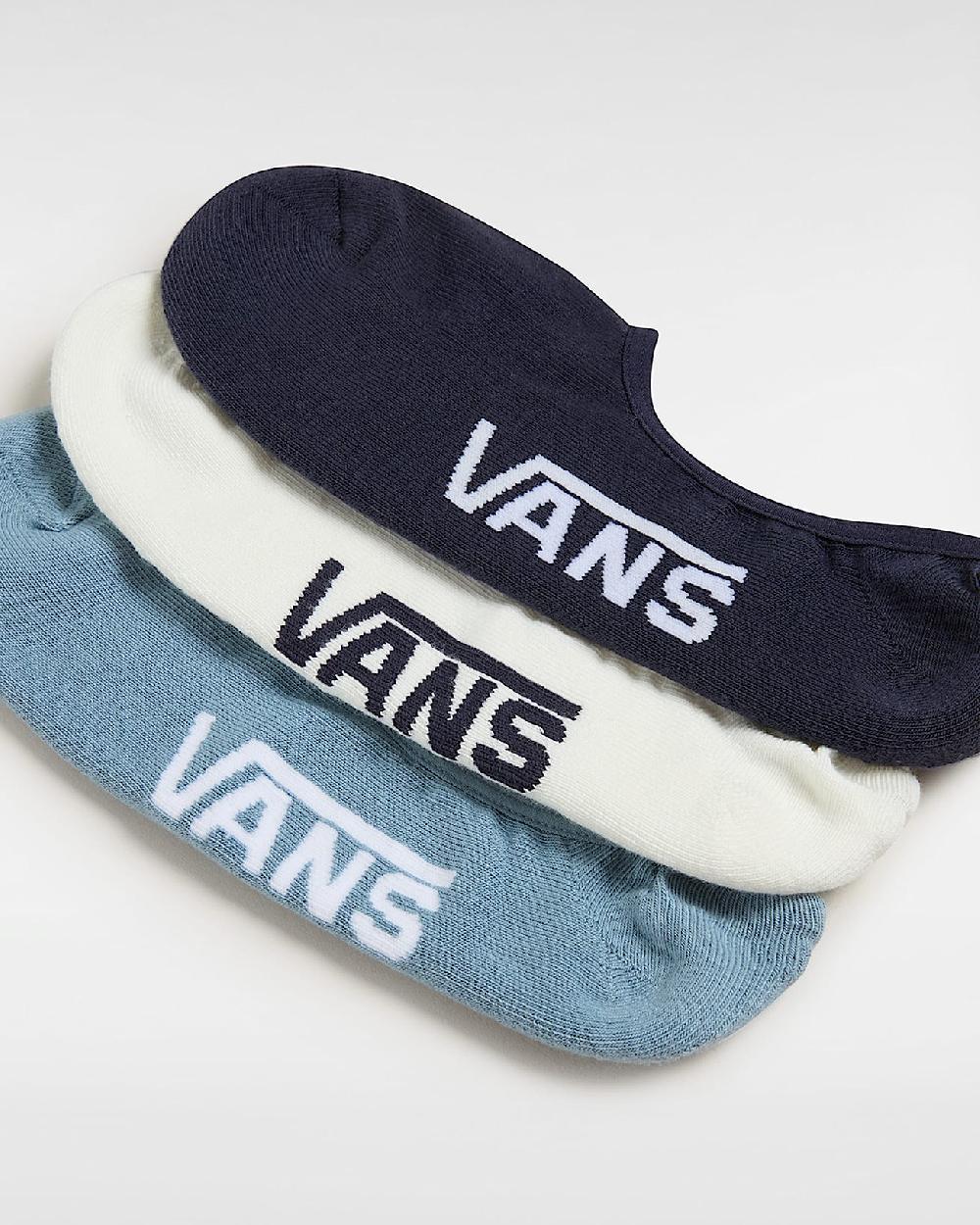 vans Calcetines invisibles (3 par) en Azul| Vans ES Ofertas especiales