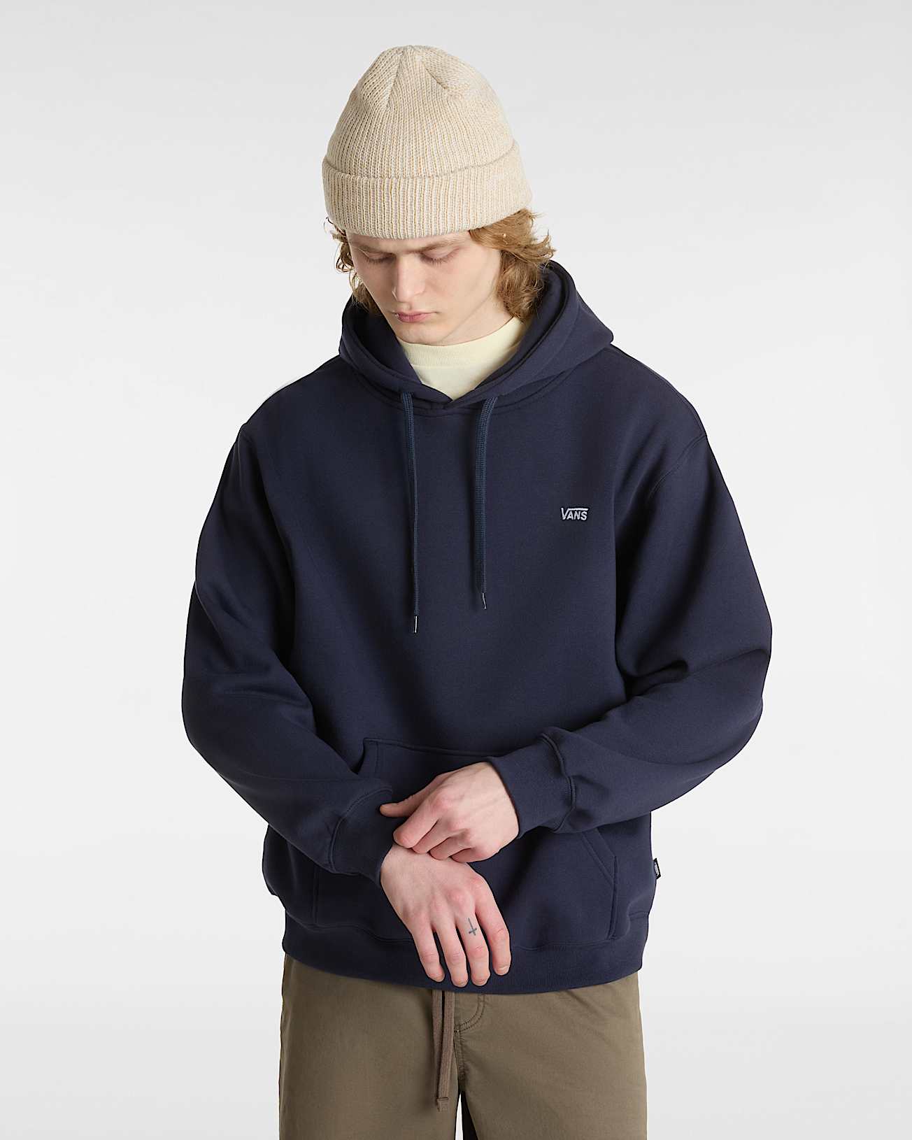 vans Sudadera con capucha Left Chest Logo en Azul| Vans ES Envío gratis