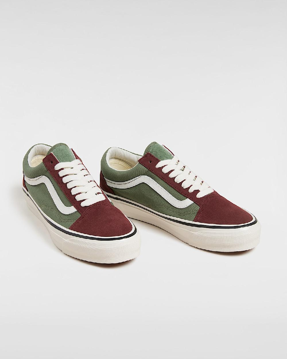 vans Zapatillas Premium Old Skool en Verde$$Marrón| Vans ES 2025