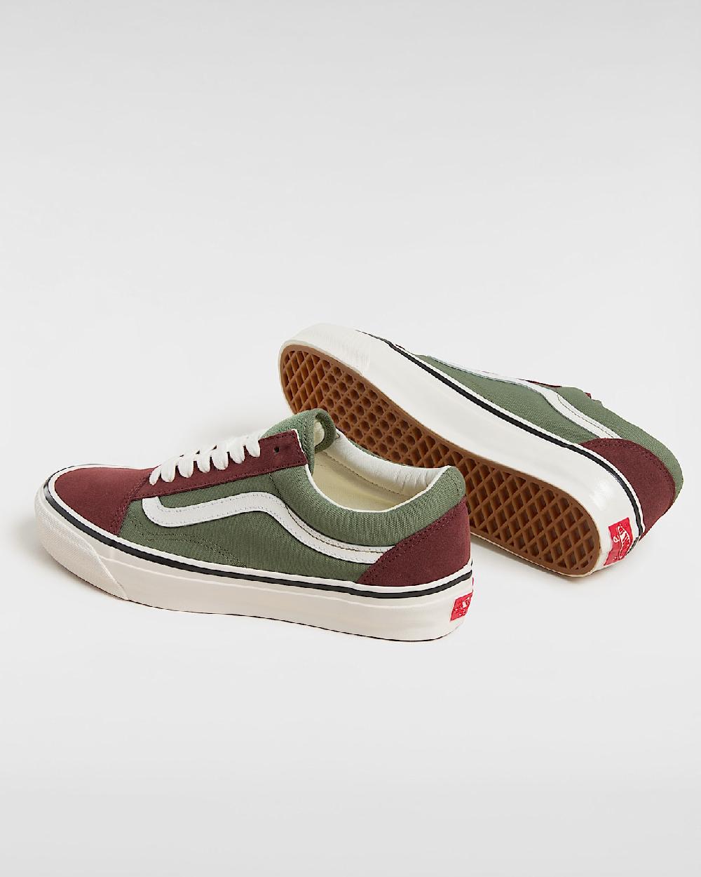 vans Zapatillas Premium Old Skool en Verde$$Marrón| Vans ES 2025