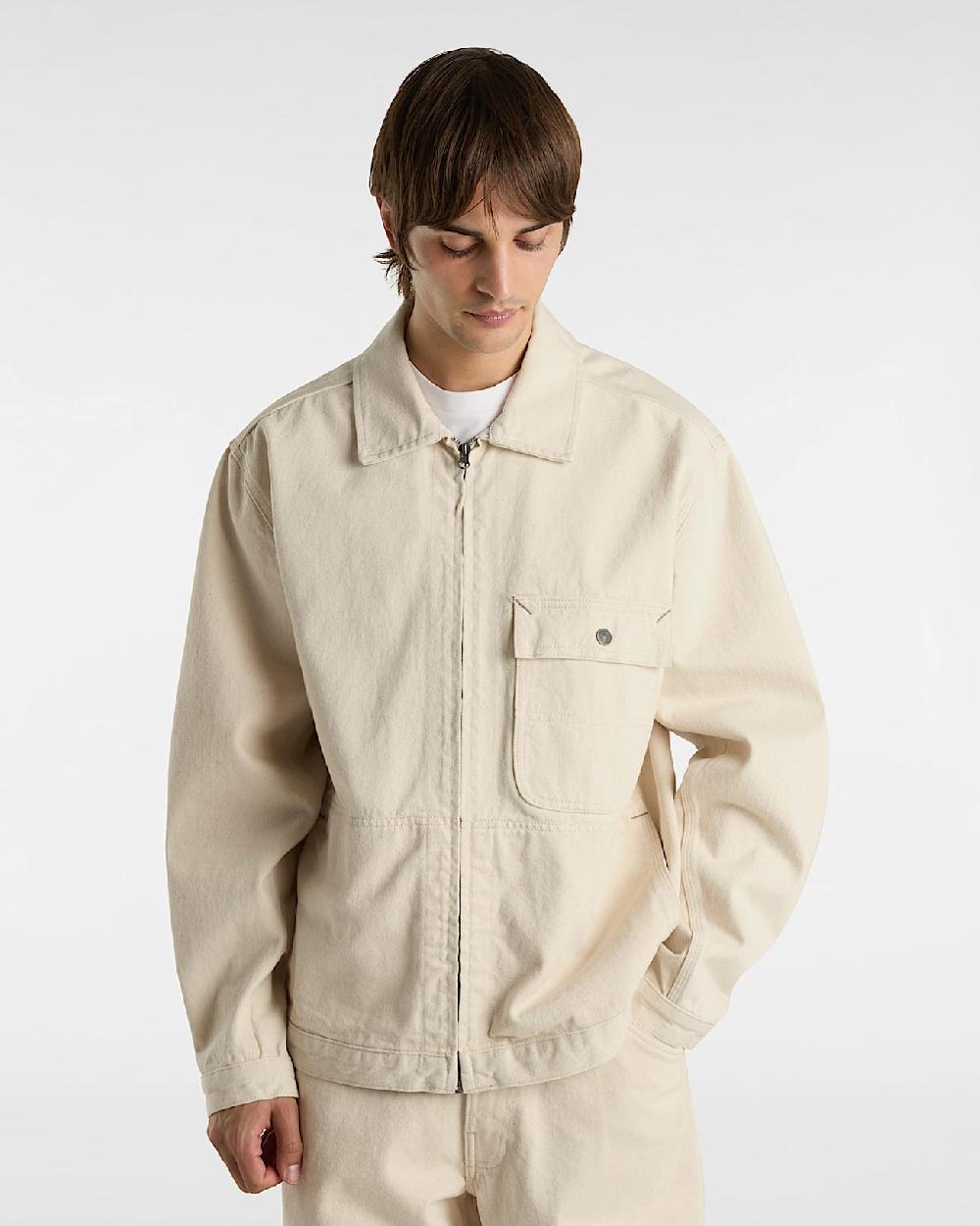 vans Chaqueta Skate Garage en Beis| Vans ES Oferta especial
