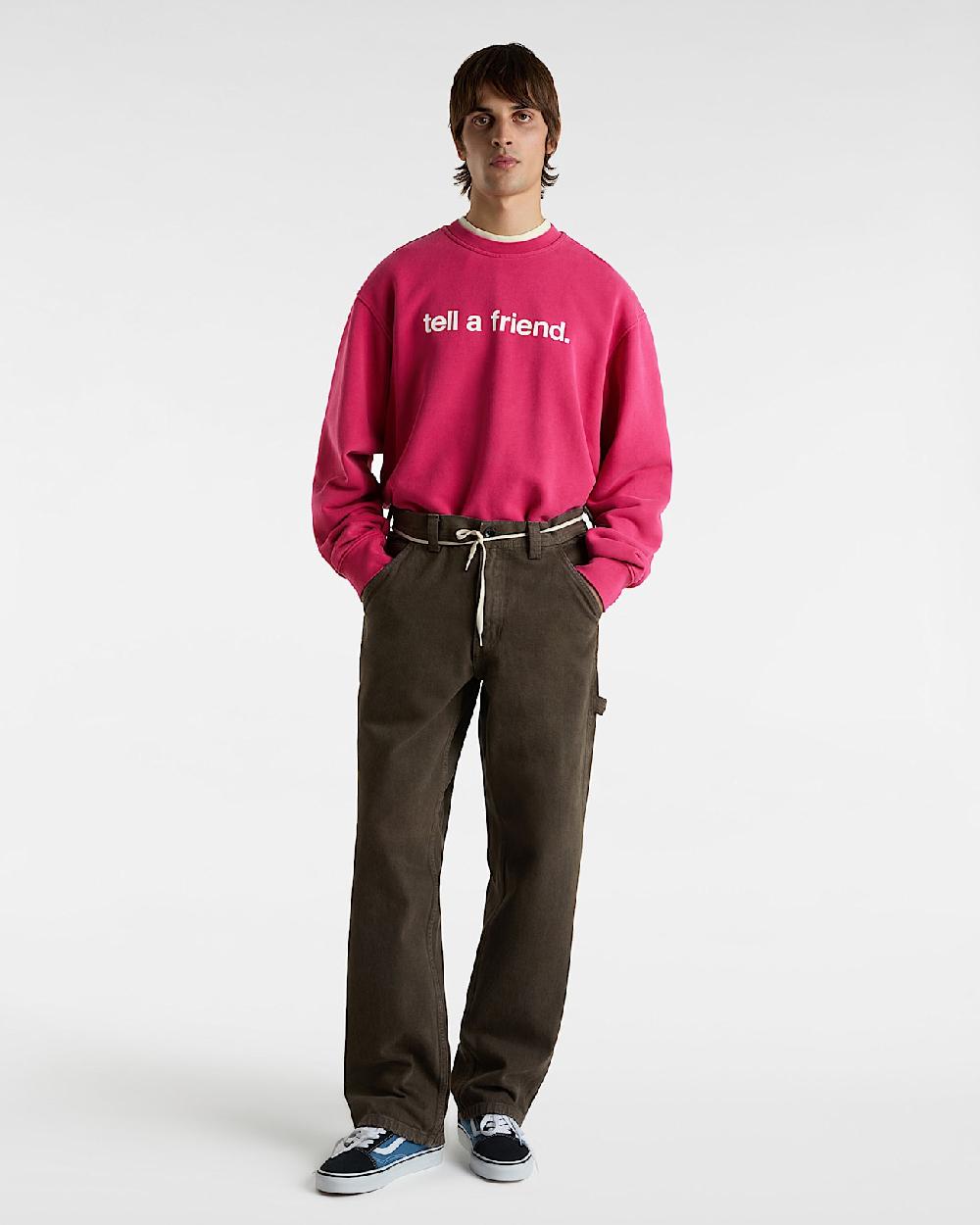 vans Sudadera Tell a Friend en Rosa| Vans ES Envío gratis