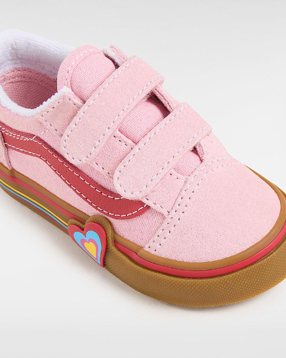 vans Zapatillas Old Skool para bebés (1-4 años) en Rosa| Vans ES COMPRAR AHORA