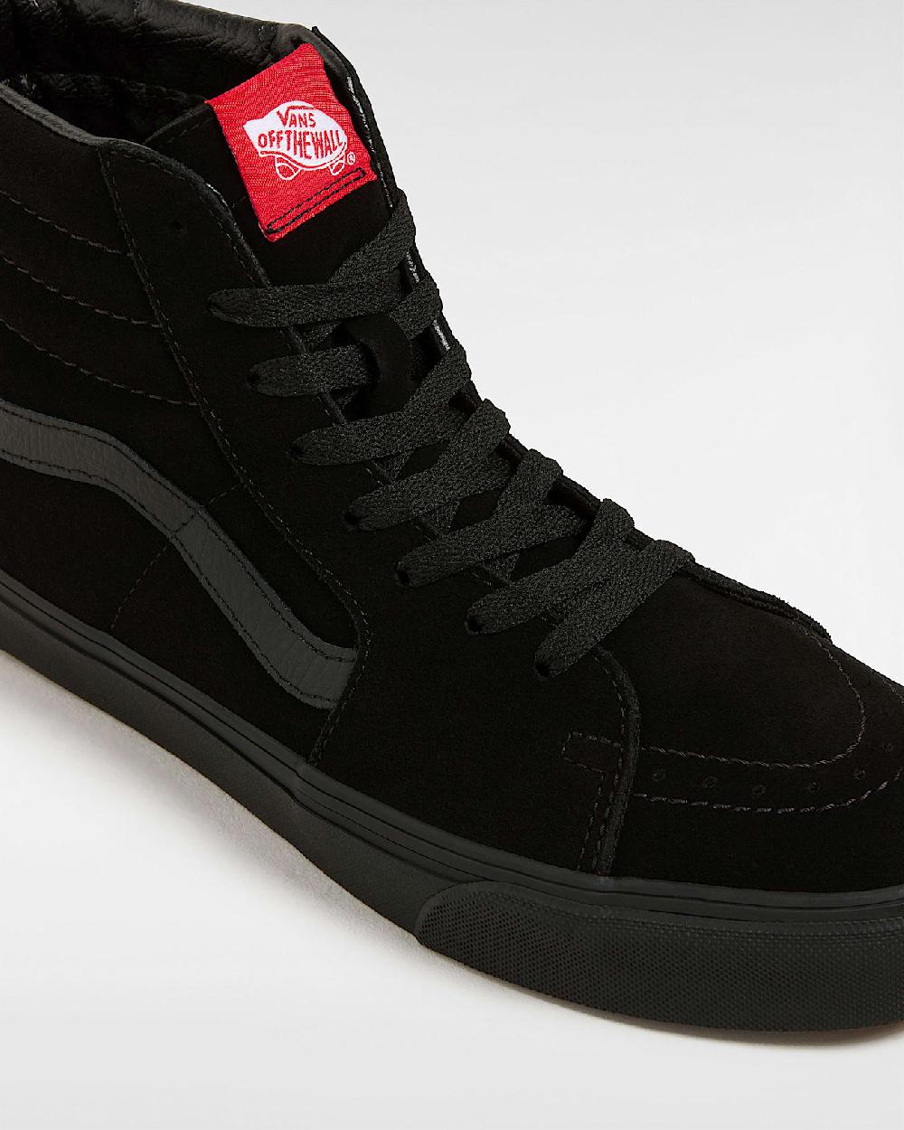 vans Zapatillas Sk8-Hi de ante en Negro| Vans ES Grandes ahorros