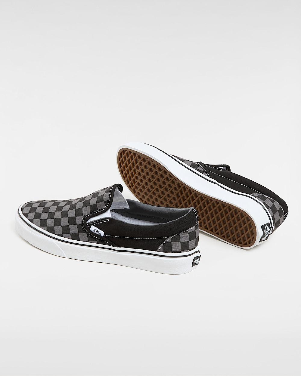 vans Zapatillas Old Skool Slip-On en Negro$$Gris| Vans ES Ofertas