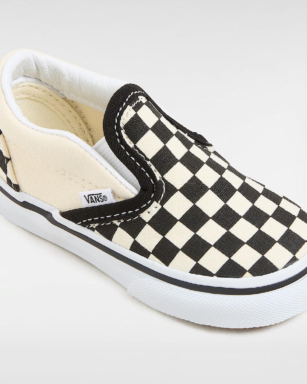 vans Zapatillas de niño Slip-On (1-4 años) en Negro$$Blanco| Vans ES Gran oferta