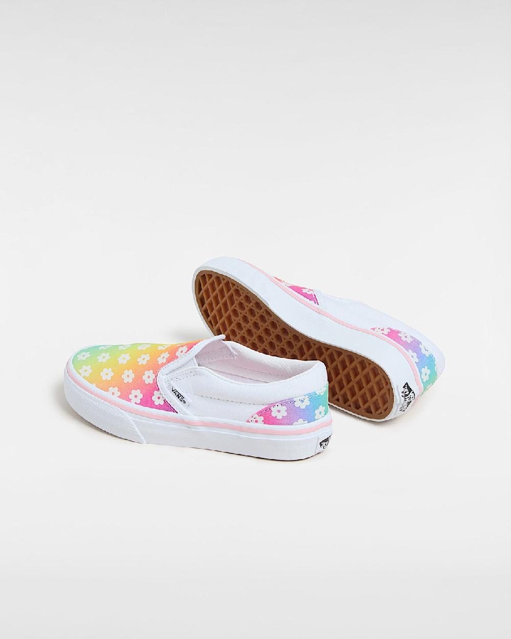 vans Zapatillas Slip-On de niños (4-8 años) en Blanco| Vans ES Rebajas de fábrica