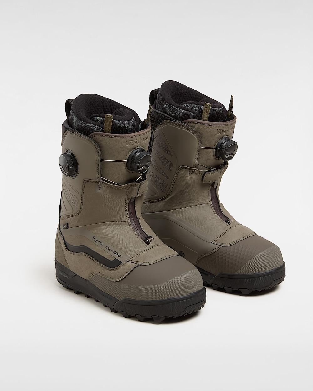 vans Botas de snowboard Verse X Parker Szumowski MTE en Negro$$Marrón| Vans ES Tienda de fábrica