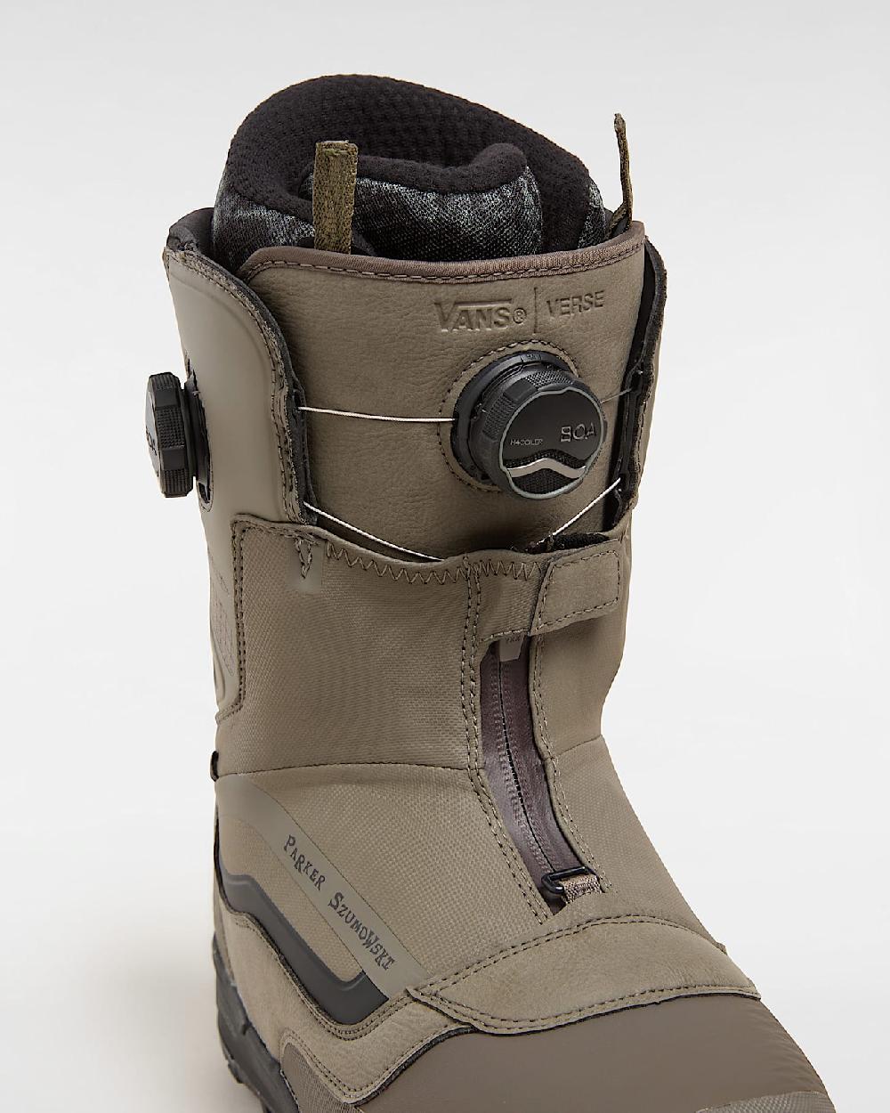 vans Botas de snowboard Verse X Parker Szumowski MTE en Negro$$Marrón| Vans ES Tienda de fábrica