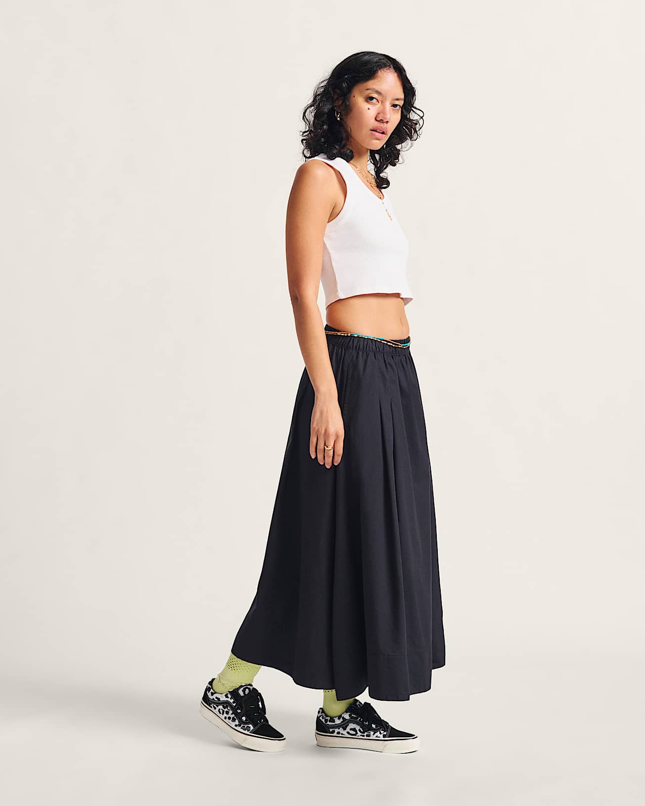 vans Camiseta de canalé sin mangas Drew en Blanco| Vans ES Oferta exclusiva