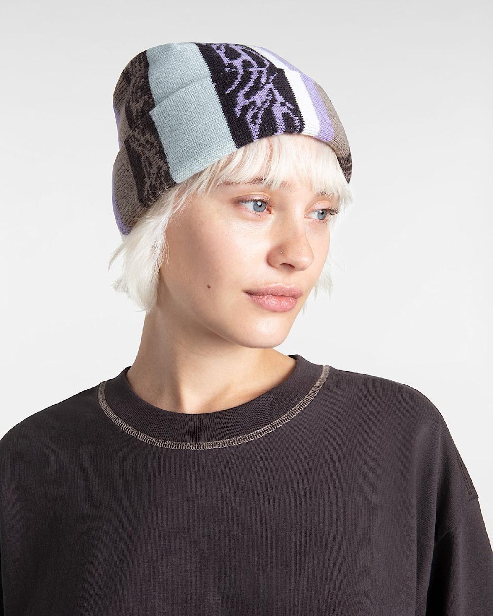 vans Gorro con borde vuelto Skate Tribal en Multicolour| Vans ES Ofertas especiales