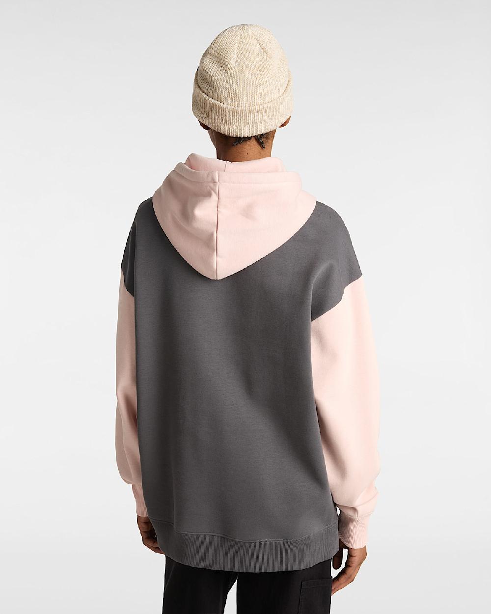 vans Sudadera con capucha Colorblock en Rosa| Vans ES Tienda