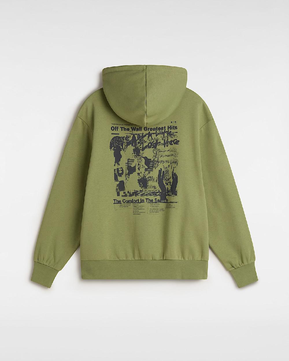 vans Sudadera con capucha Firemade Bloussant en Verde| Vans ES Liquidación