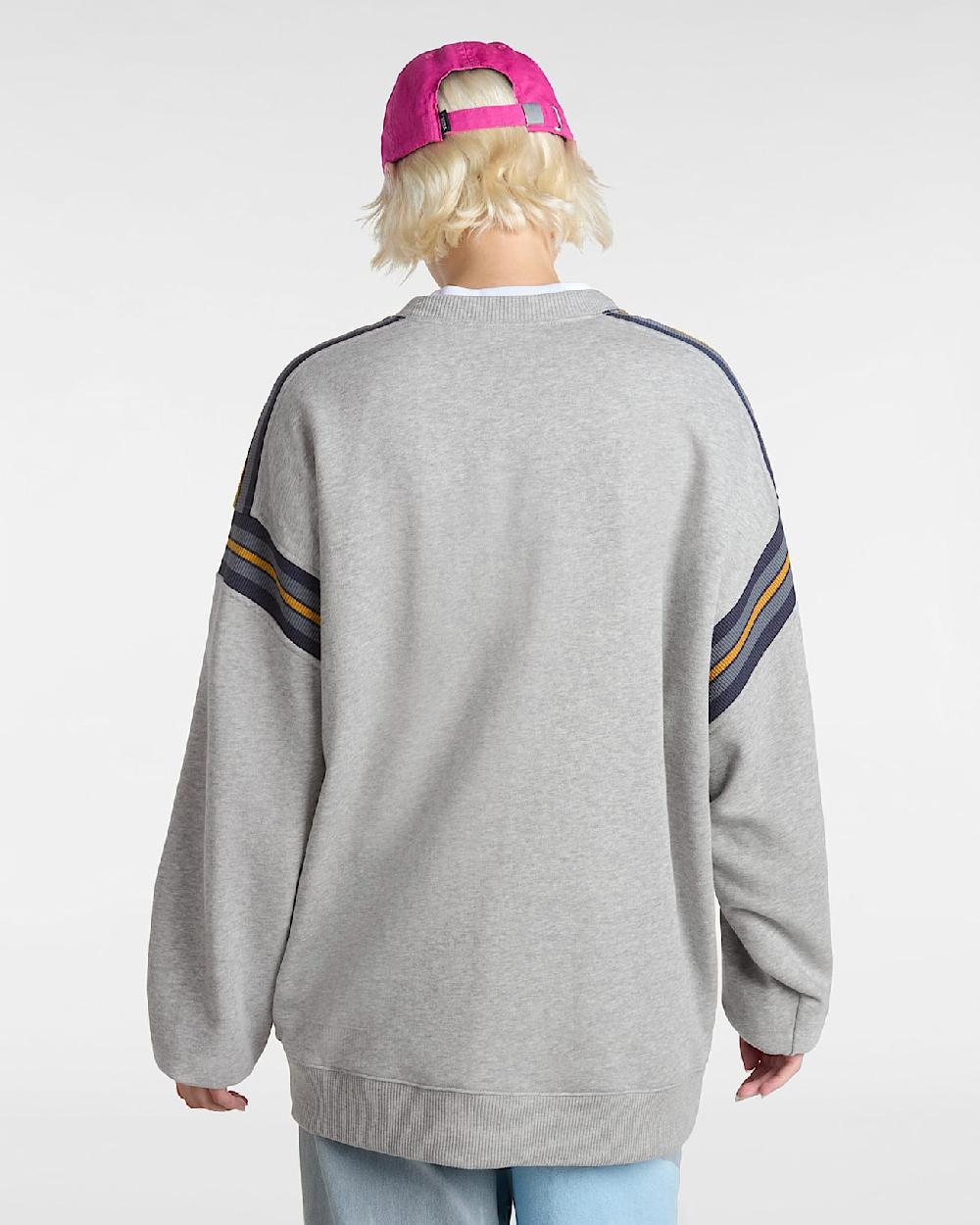 vans Sudadera de cuello redondo Stadium en Gris| Vans ES Envío gratis