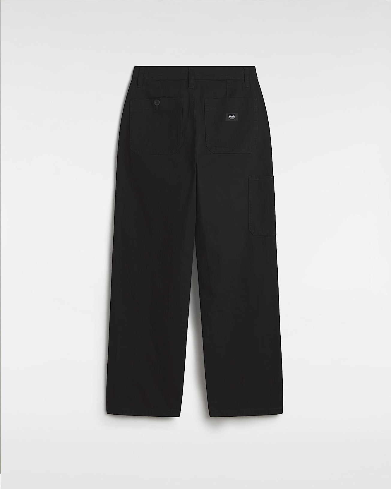 vans Pantalones de carpintero de corte holgado en Negro| Vans ES Oferta especial de fábrica