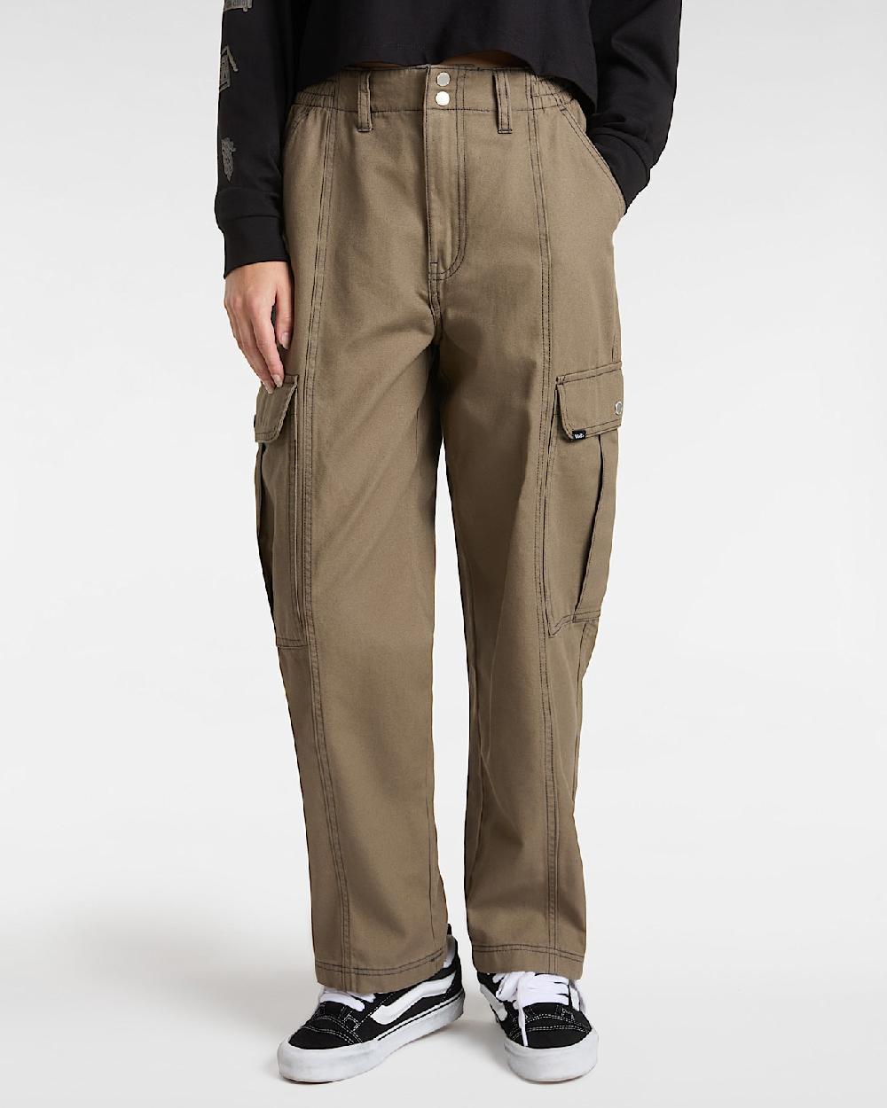 vans Pantalones de lona Sidewalk en Marrón| Vans ES Superdescuento