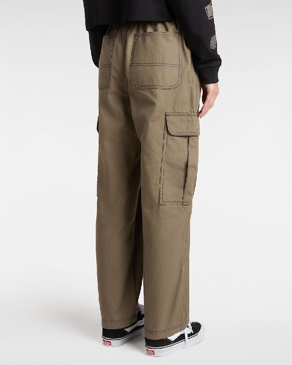 vans Pantalones de lona Sidewalk en Marrón| Vans ES Superdescuento