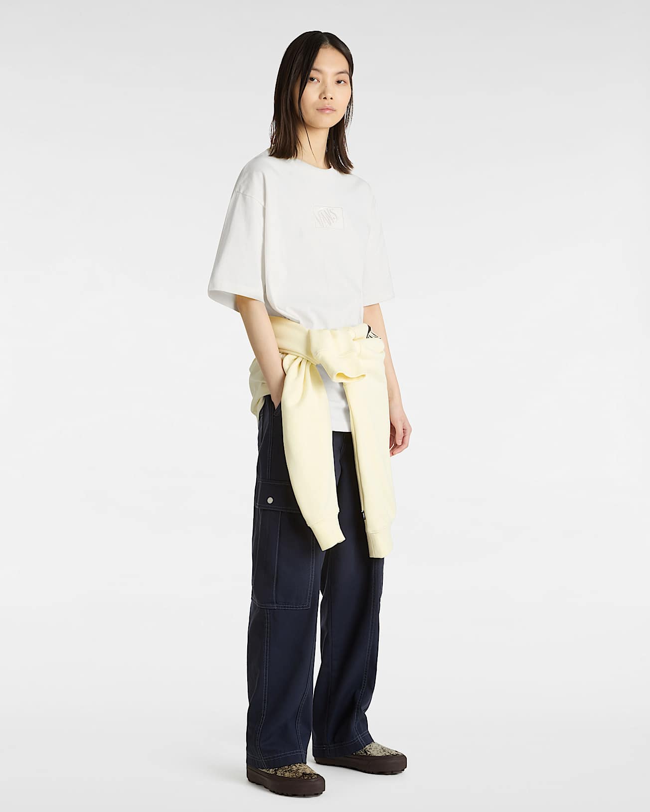 vans Camiseta de corte holgado Blocked Box en Blanco| Vans ES Grandes ahorros