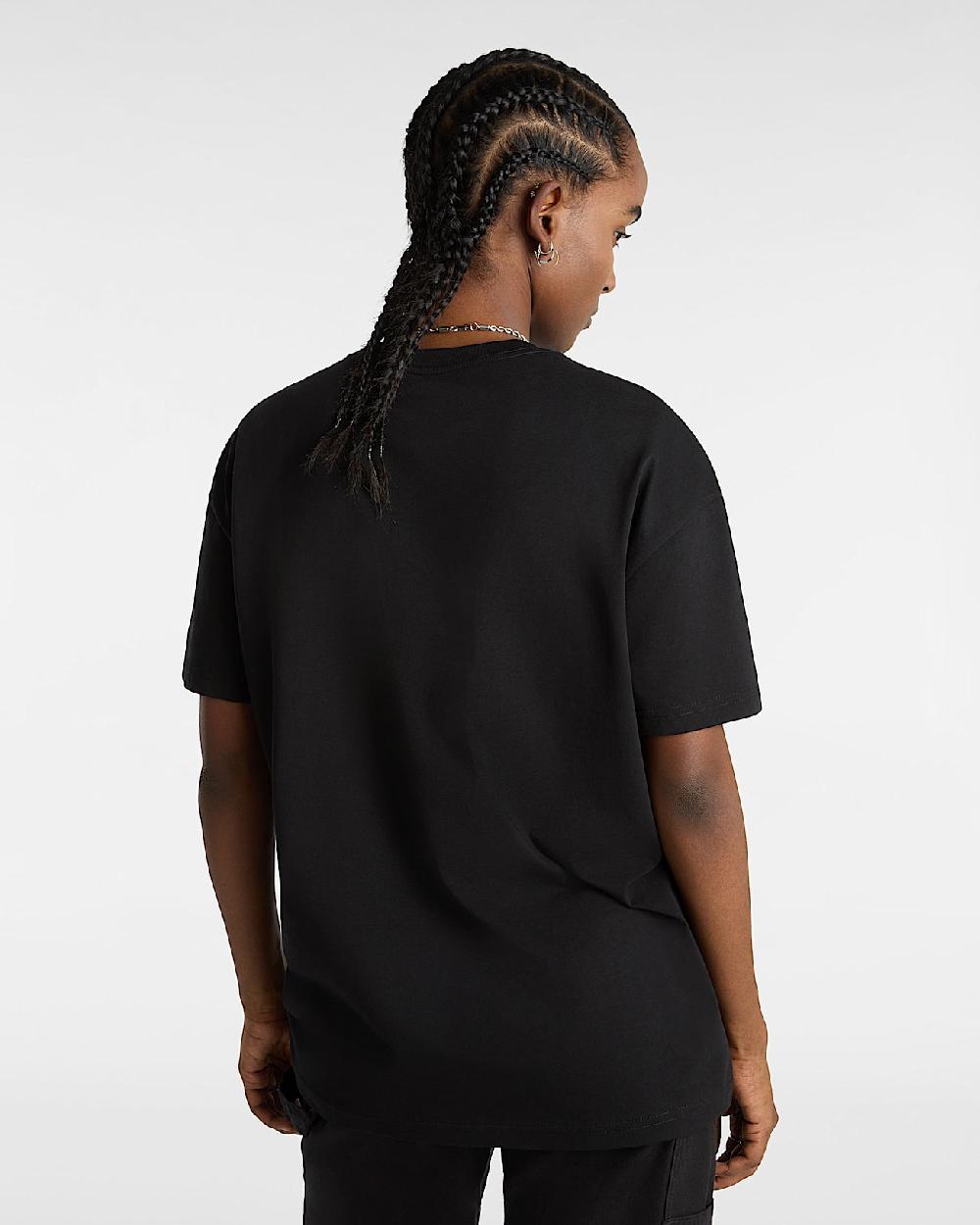 vans Camiseta extragrande Flying V en Negro| Vans ES Rebajas de fin de temporada