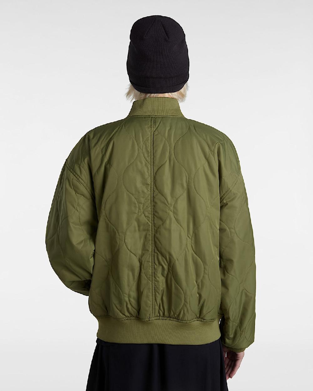 vans Cazadora bómber acolchada Bennet en Verde| Vans ES Rebajas