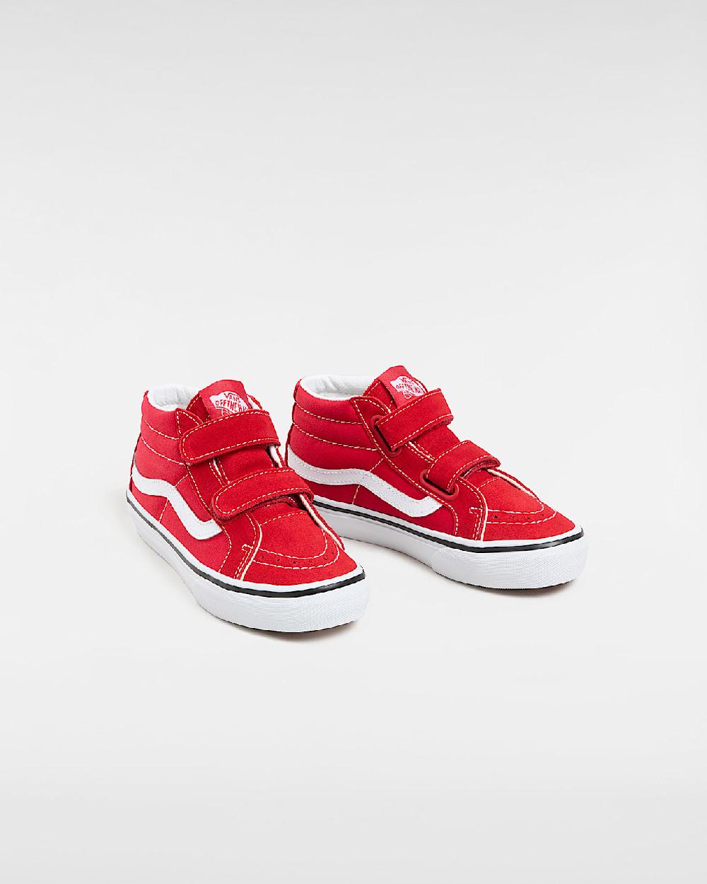 vans Zapatillas de niños SK8-Mid (4-8 años) en Rojo| Vans ES Solo hoy