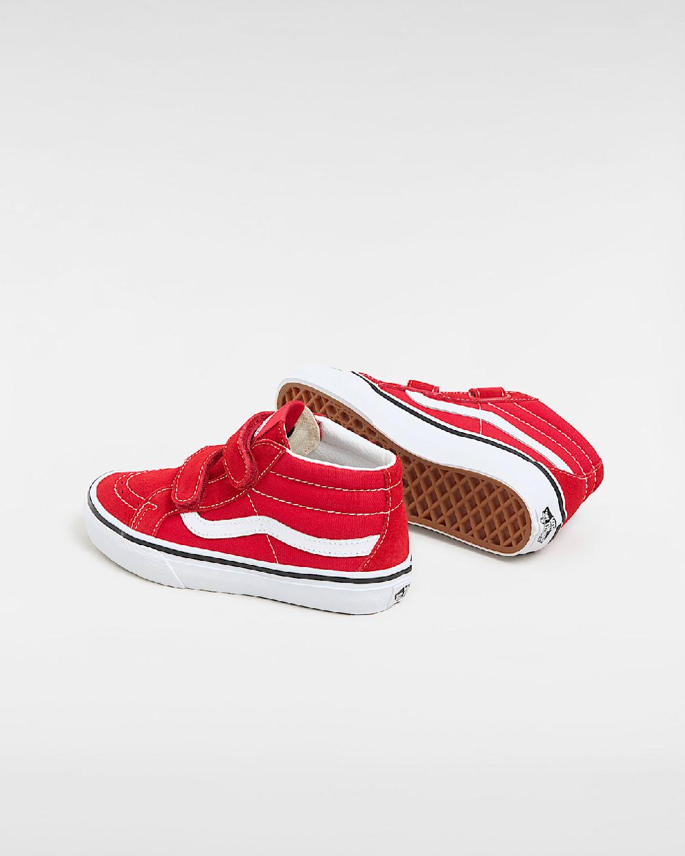 vans Zapatillas de niños SK8-Mid (4-8 años) en Rojo| Vans ES Solo hoy