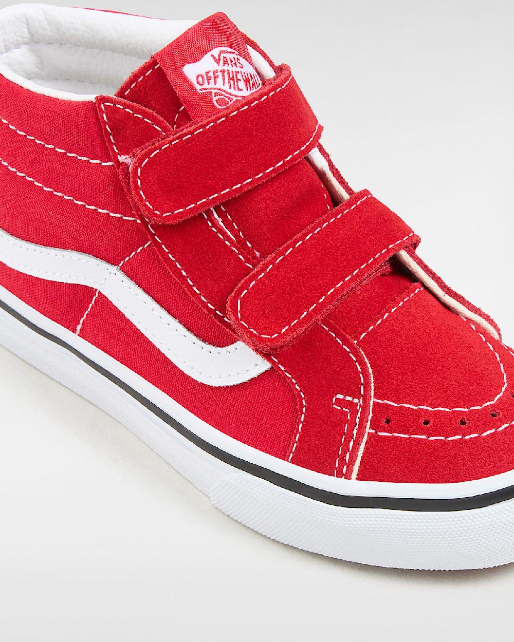 vans Zapatillas de niños SK8-Mid (4-8 años) en Rojo| Vans ES Solo hoy