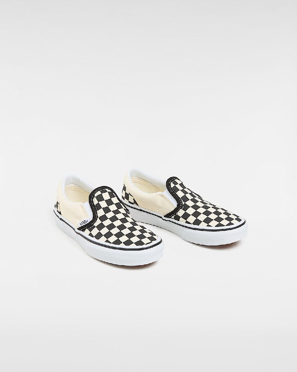 vans Zapatillas Junior Slip-On (4-8 años) en Negro$$Blanco| Vans ES Promoción trimestral