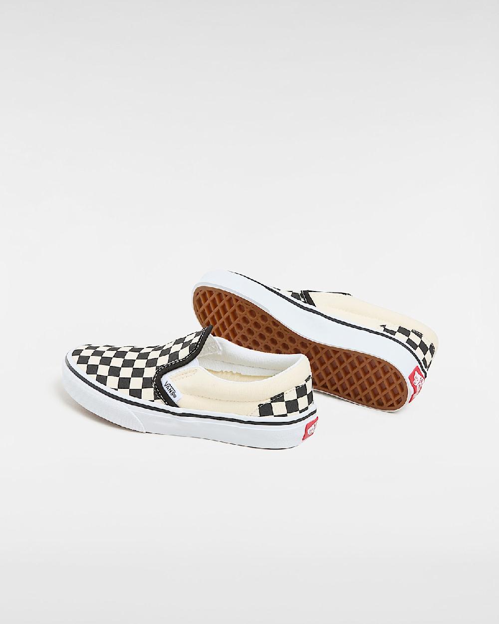 vans Zapatillas Junior Slip-On (4-8 años) en Negro$$Blanco| Vans ES Promoción trimestral