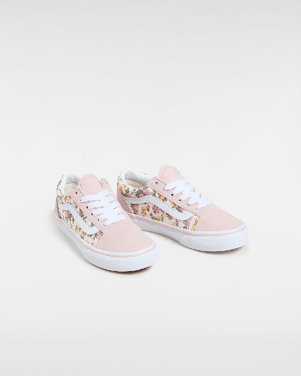 vans Zapatillas de niños Old Skool (4-8 años) en Rosa| Vans ES Grandes descuentos