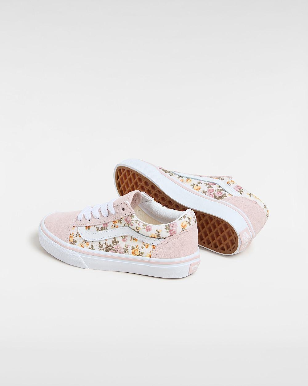 vans Zapatillas de niños Old Skool (4-8 años) en Rosa| Vans ES Grandes descuentos
