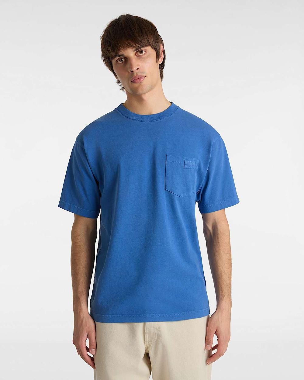vans Camiseta con bolsillo Original Standards en Azul| Vans ES Precio ultrabajo