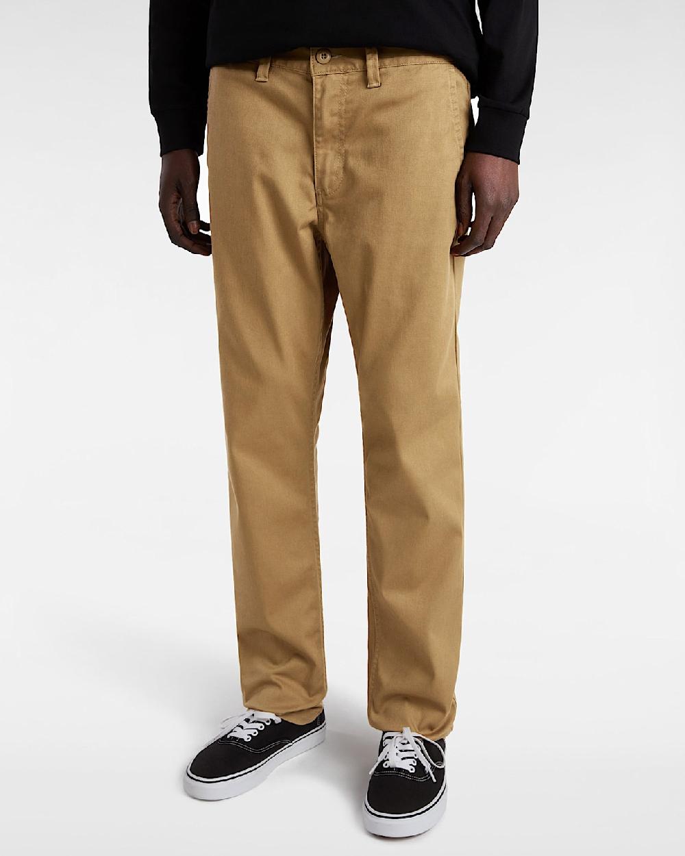 vans Pantalón chino entallado Authentic en Marrón| Vans ES Venta caliente