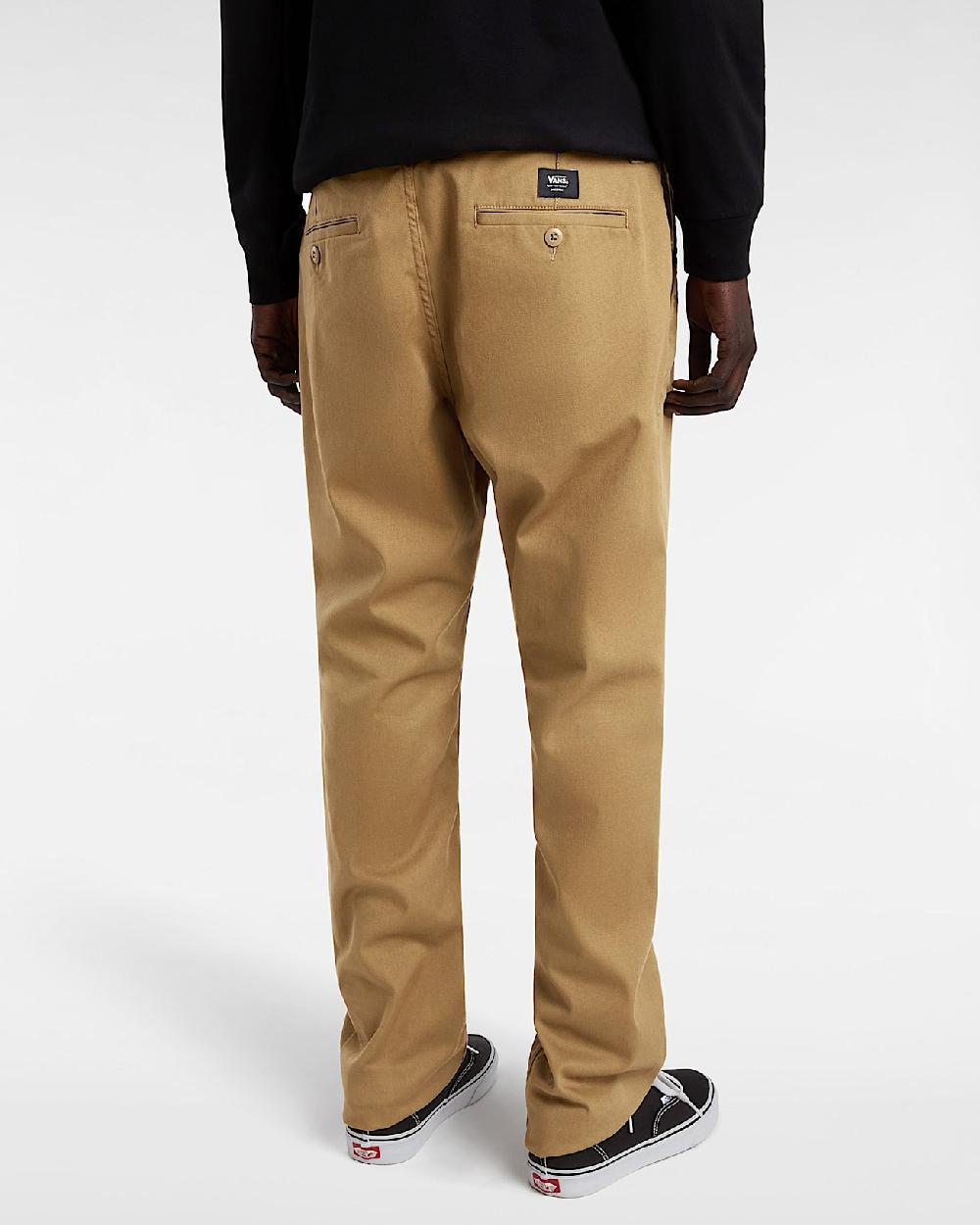 vans Pantalón chino entallado Authentic en Marrón| Vans ES Venta caliente