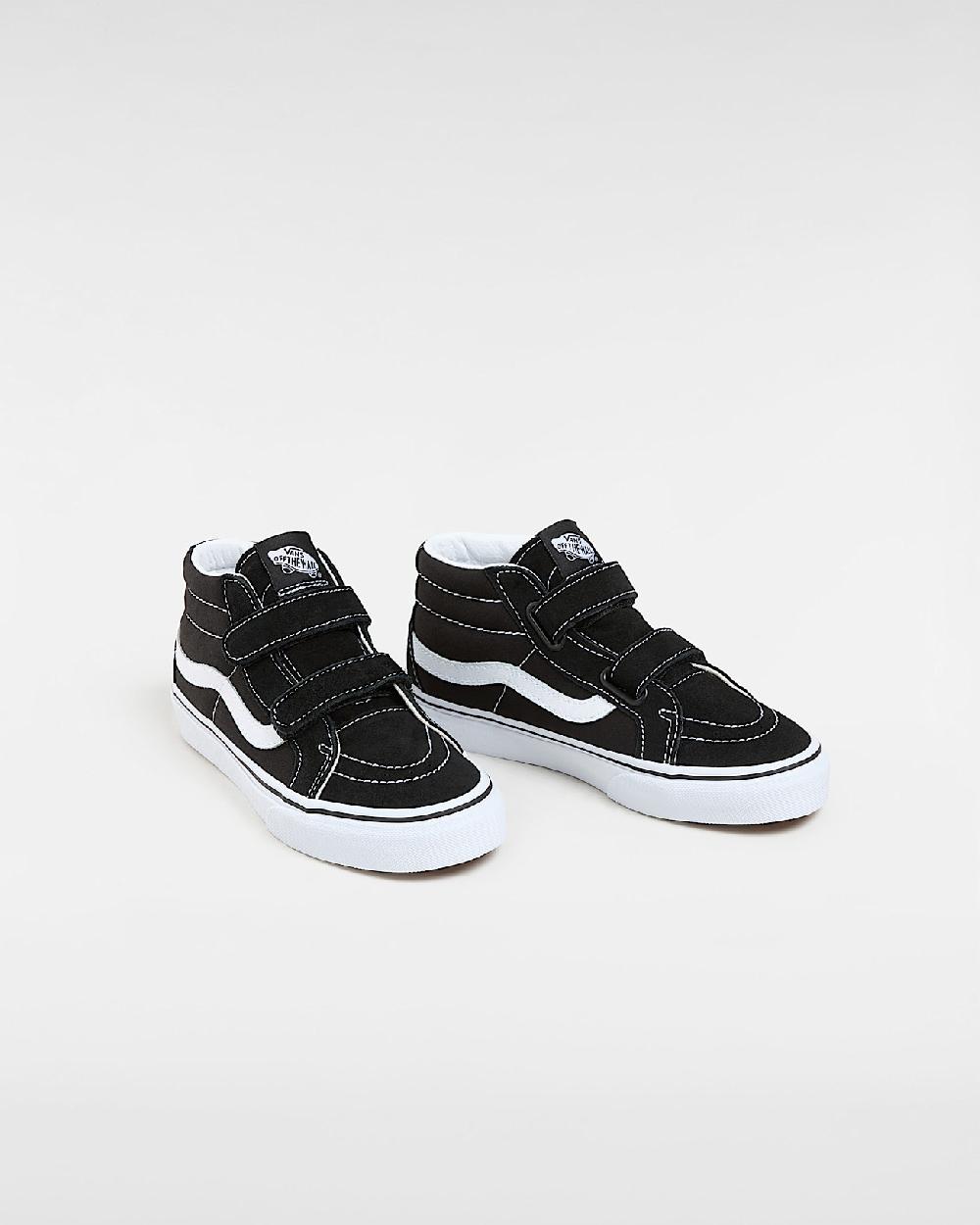 vans Zapatillas de niños Sk8-Mid (8-14 años) en Negro| Vans ES Los más vendidos