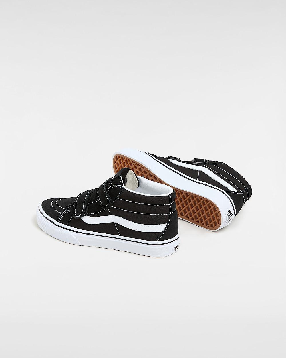 vans Zapatillas de niños Sk8-Mid (8-14 años) en Negro| Vans ES Los más vendidos