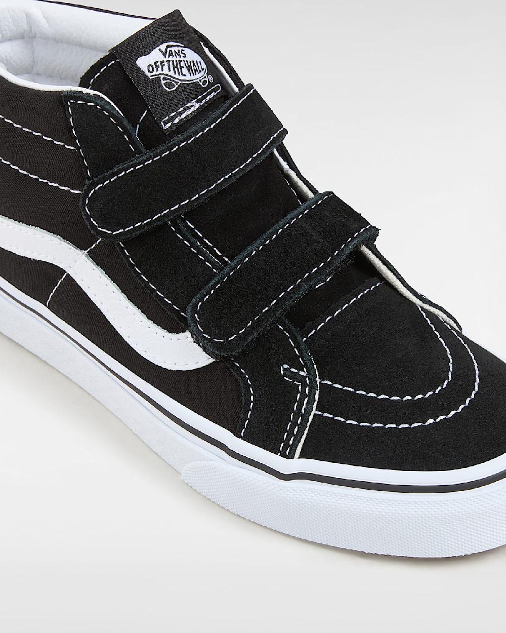 vans Zapatillas de niños Sk8-Mid (8-14 años) en Negro| Vans ES Los más vendidos