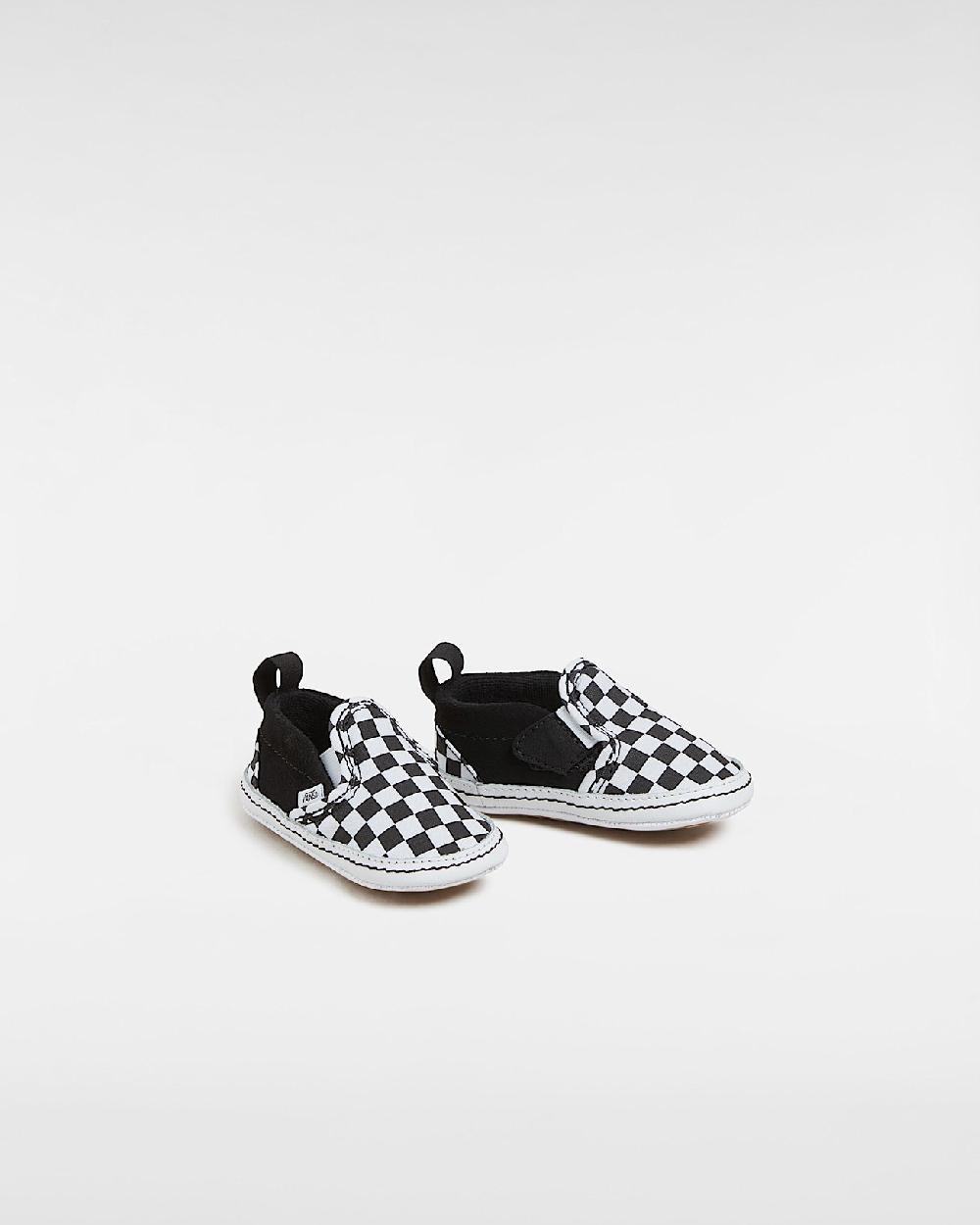 vans Zapatos Slip-On Crib Bebé (0-1 años) en Negro| Vans ES Liquidación