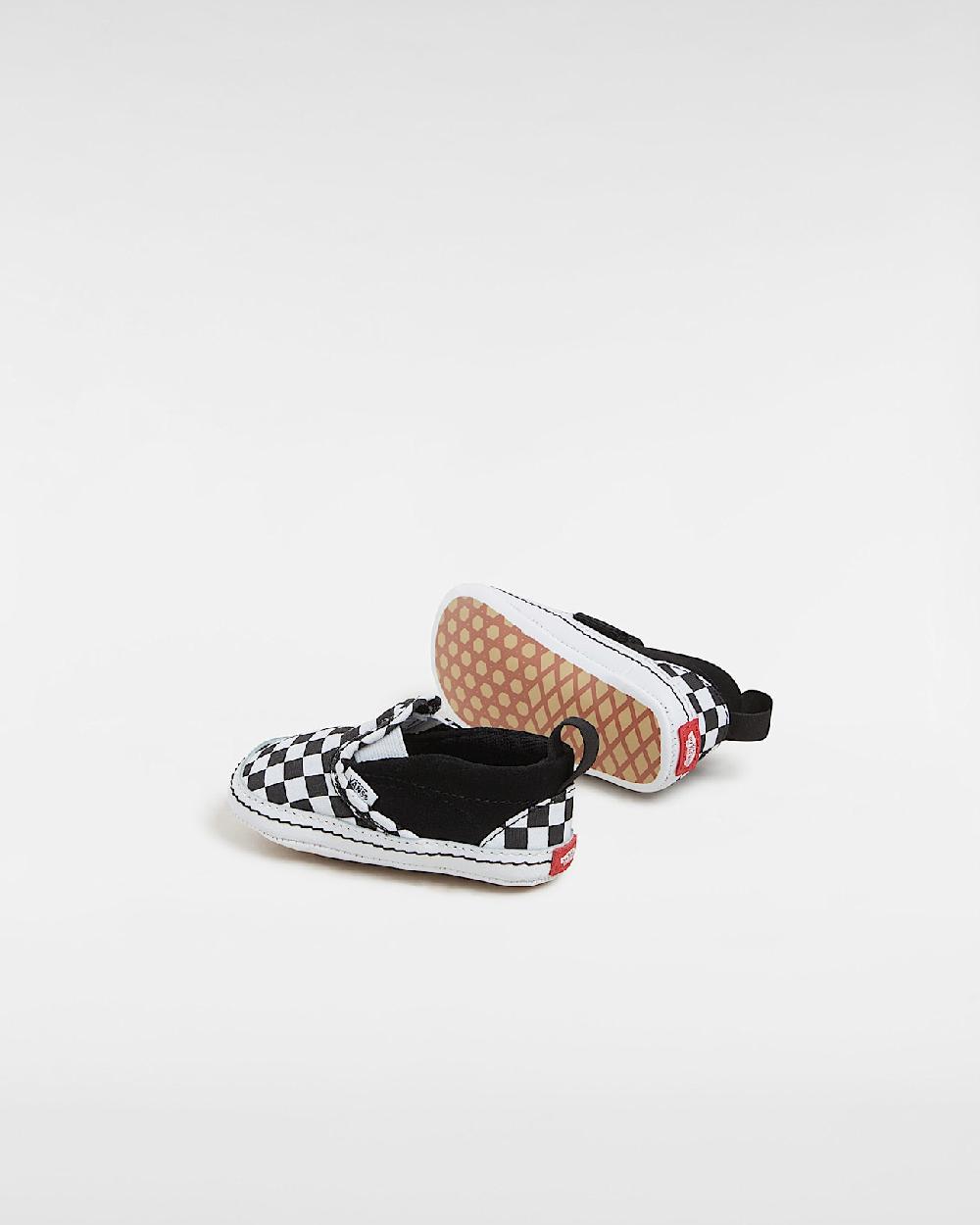 vans Zapatos Slip-On Crib Bebé (0-1 años) en Negro| Vans ES Liquidación