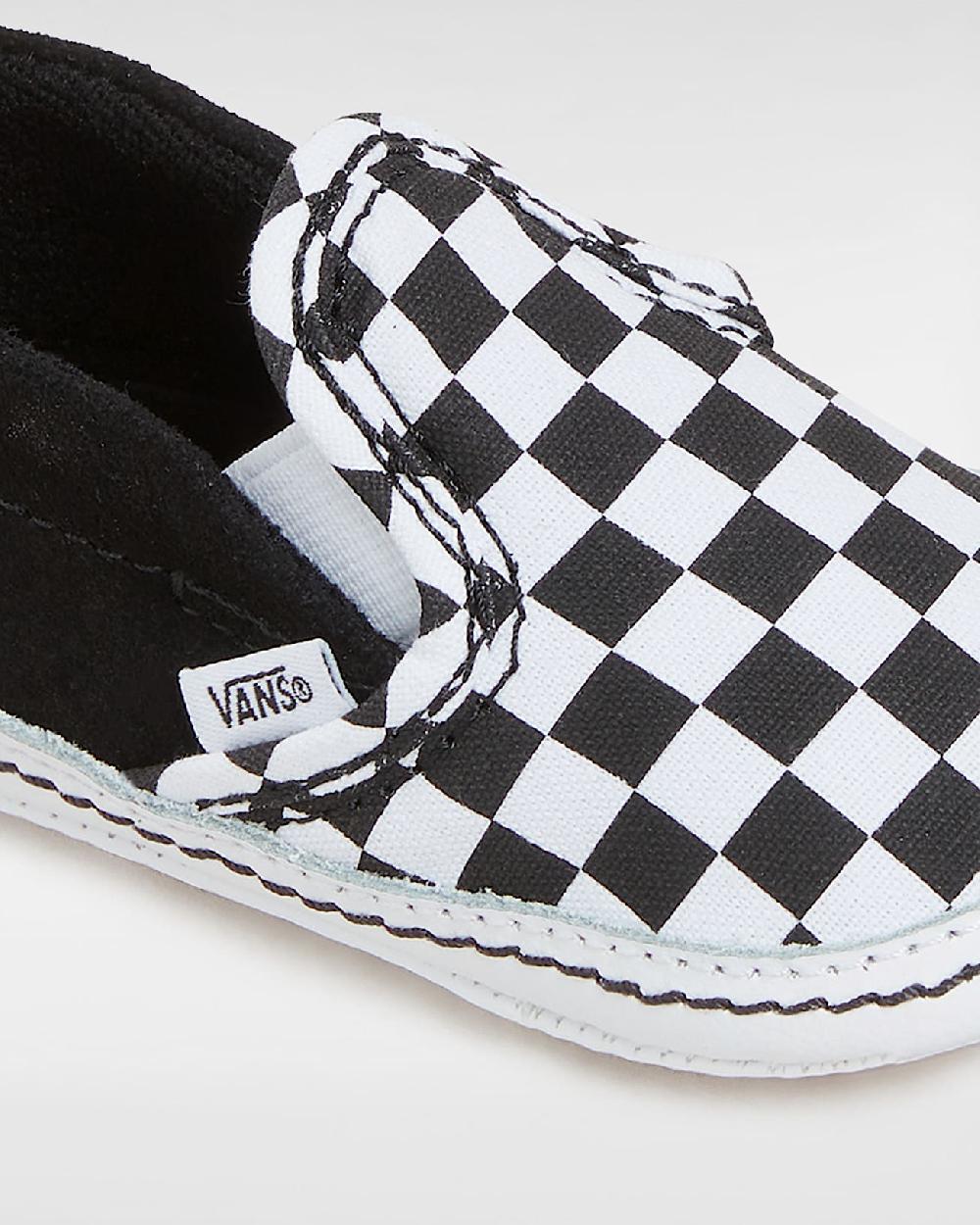 vans Zapatos Slip-On Crib Bebé (0-1 años) en Negro| Vans ES Liquidación
