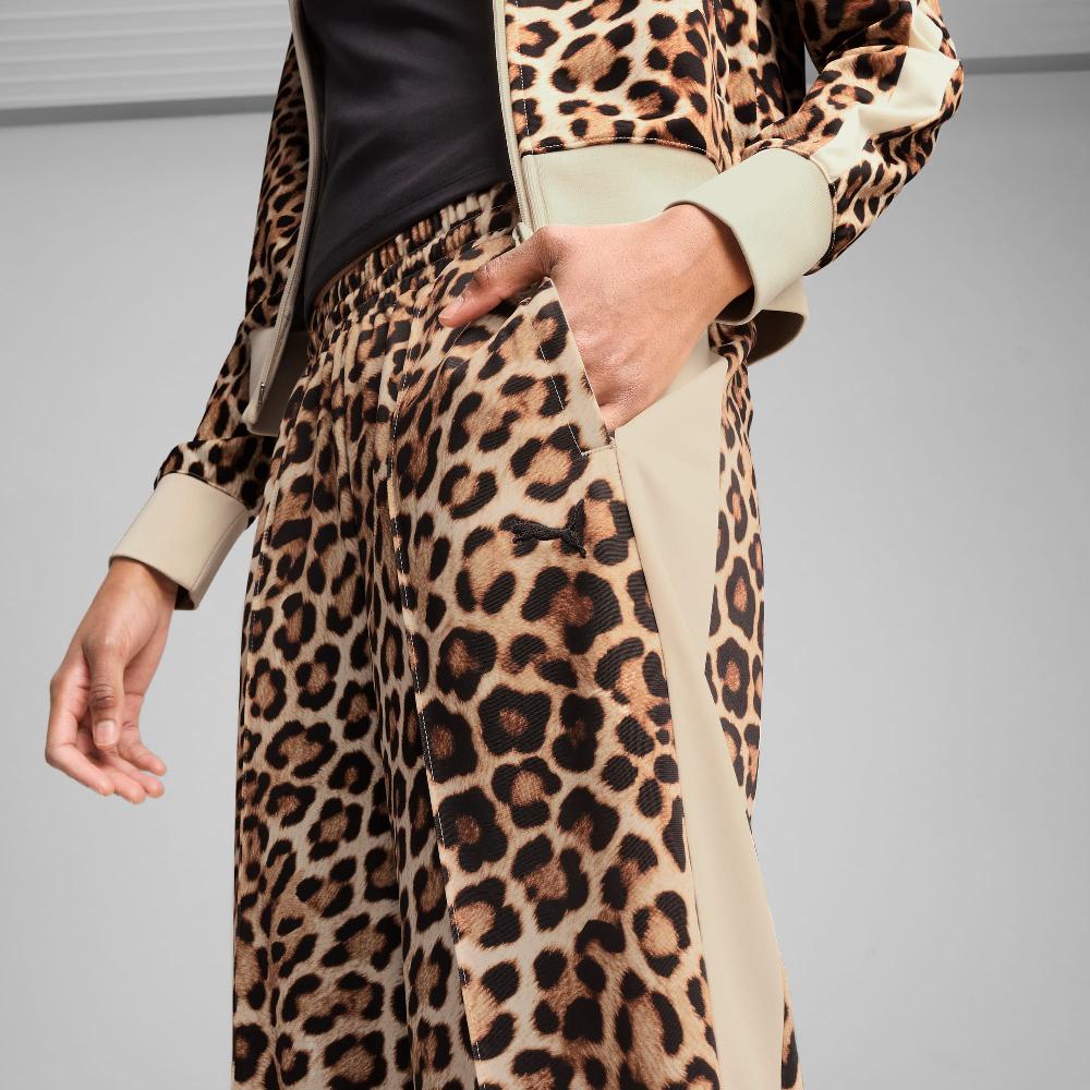 Puma Pantalones rectos con estampado integral T7 LEO LUXE para mujer Envío gratis