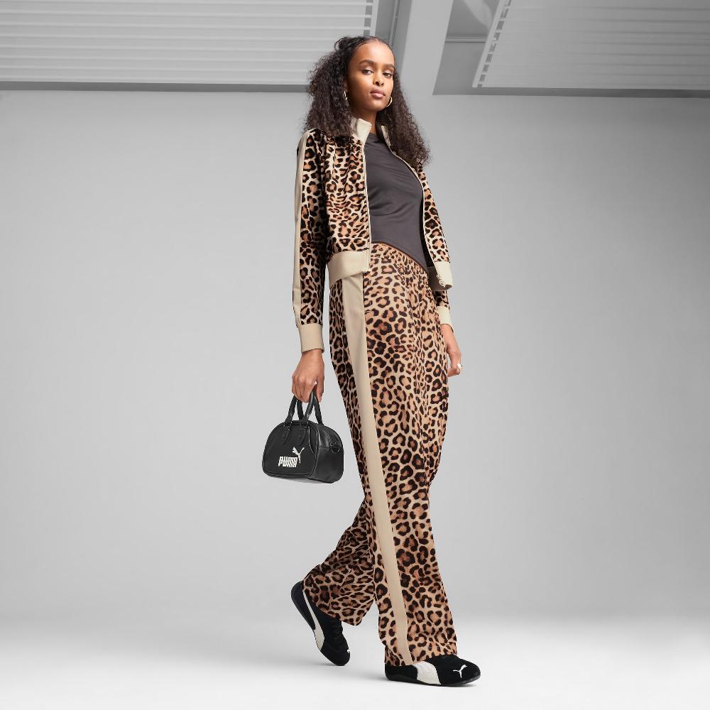 Puma Pantalones rectos con estampado integral T7 LEO LUXE para mujer Envío gratis