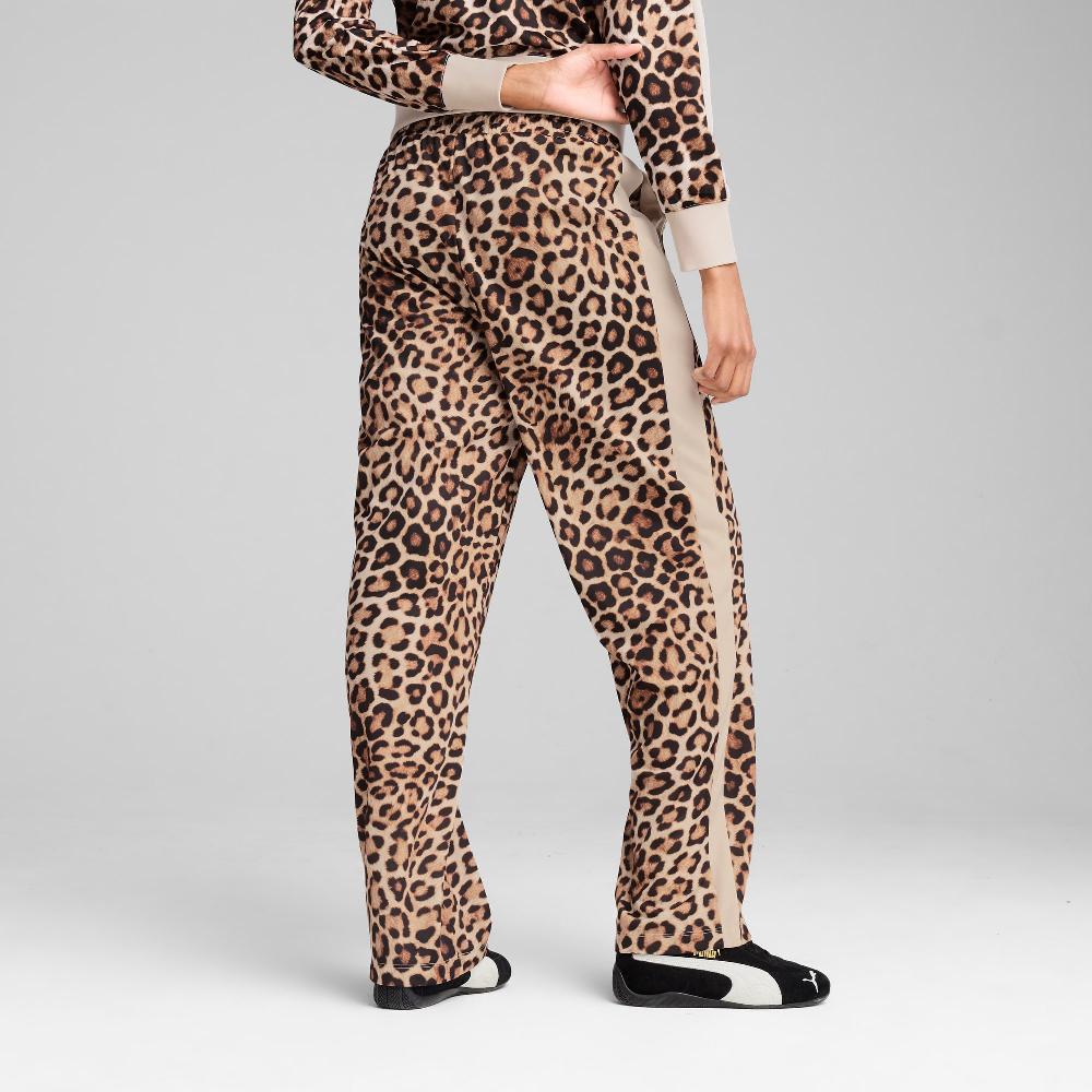 Puma Pantalones rectos con estampado integral T7 LEO LUXE para mujer Envío gratis