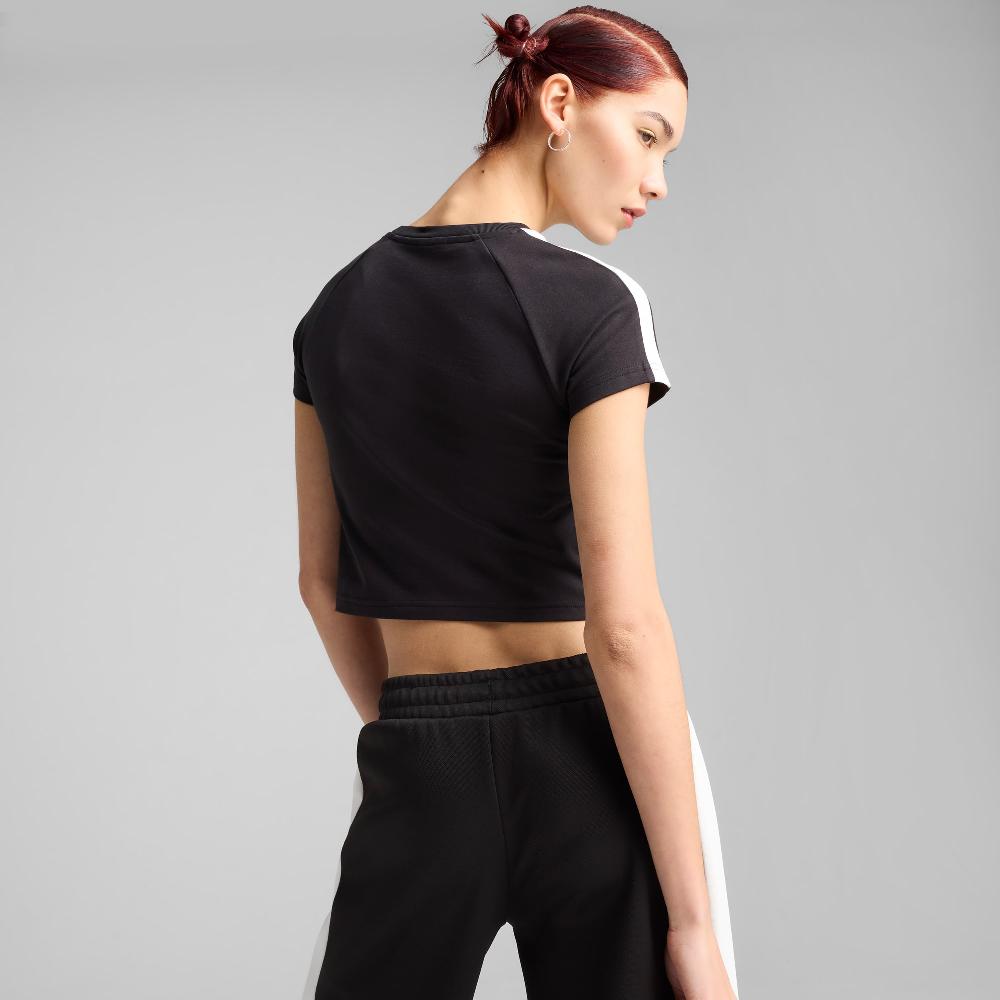 Puma Camiseta baby tee T7 para mujer Descuento