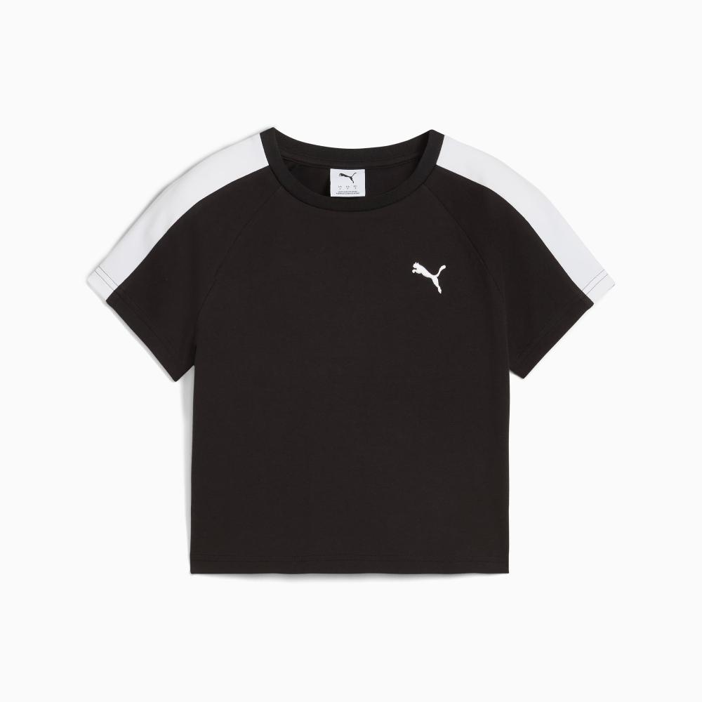 Puma Camiseta baby tee T7 para mujer Descuento