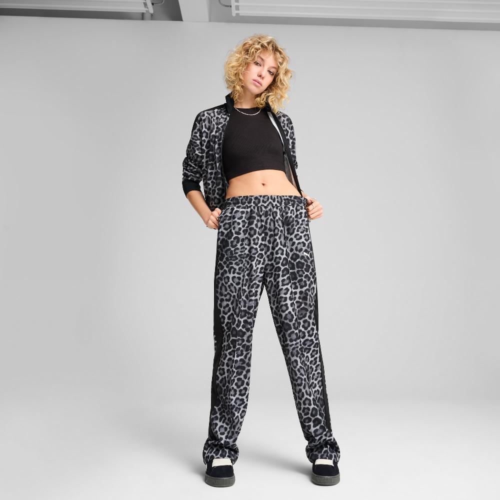 Puma Pantalones rectos con estampado integral T7 LEO LUXE para mujer Tienda