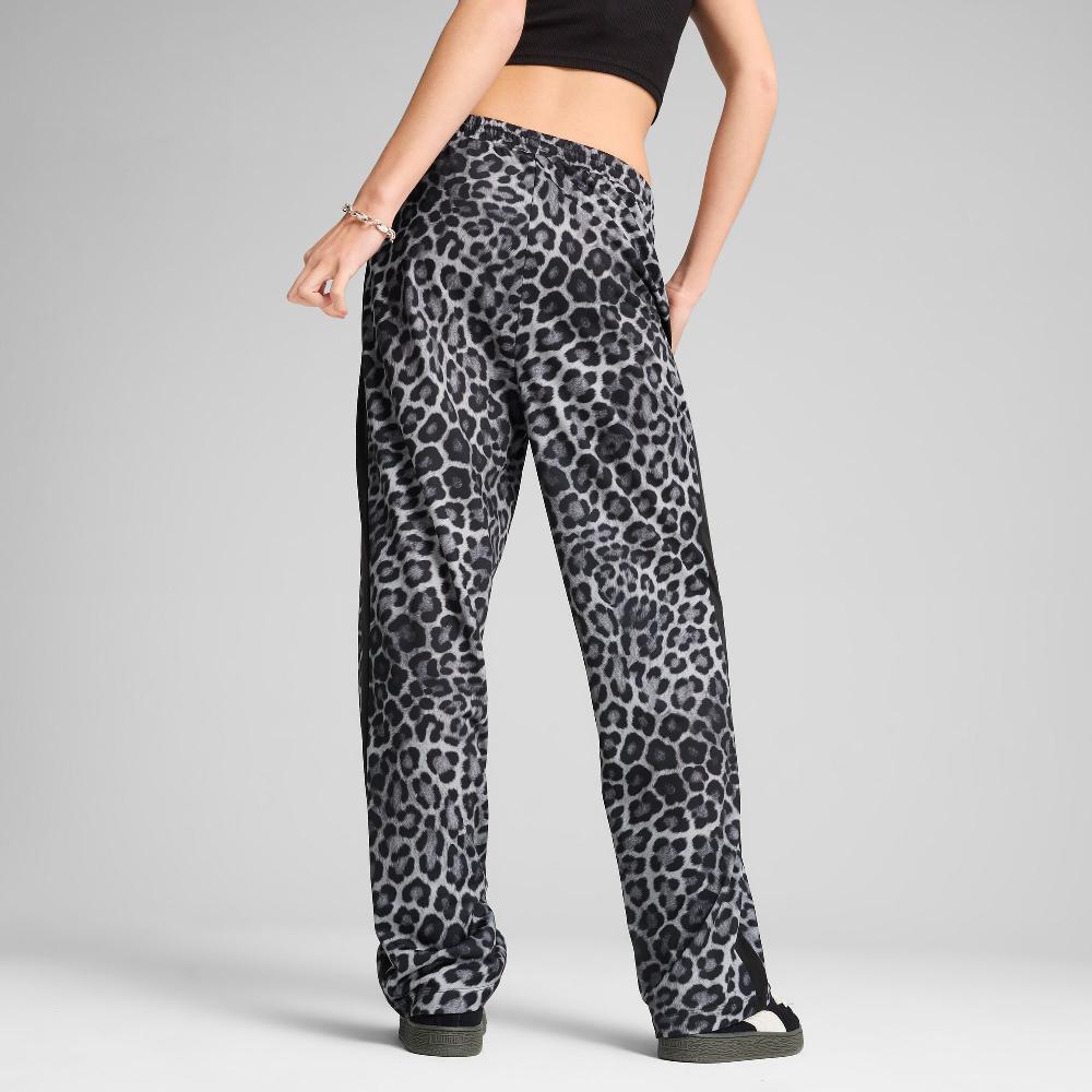 Puma Pantalones rectos con estampado integral T7 LEO LUXE para mujer Tienda