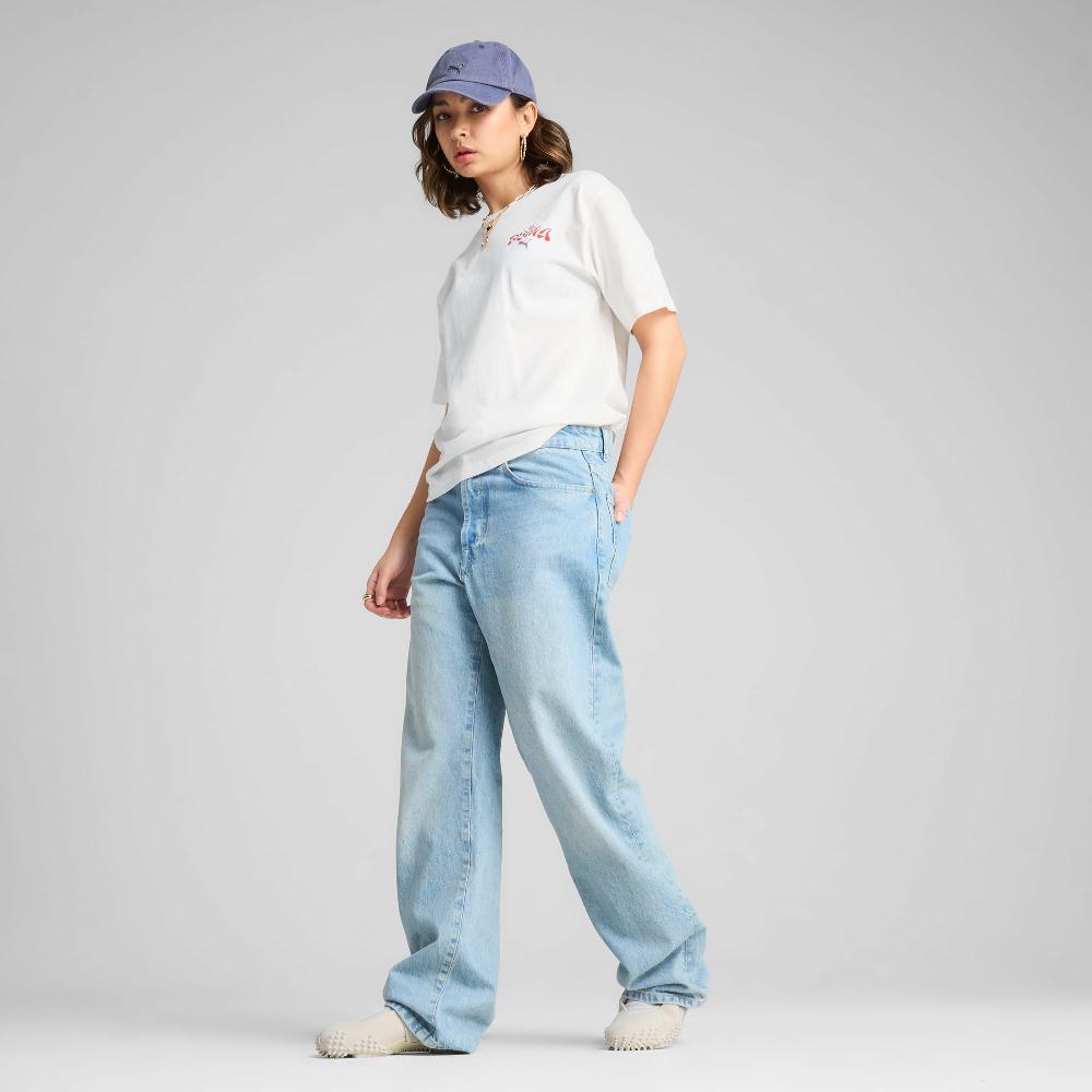Puma Camiseta estampada holgada ESS FLORAL PACK para mujer En oferta